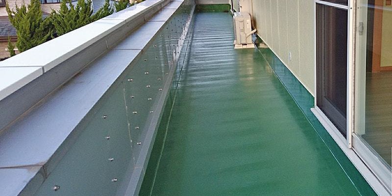 ベランダ部分リフォーム後