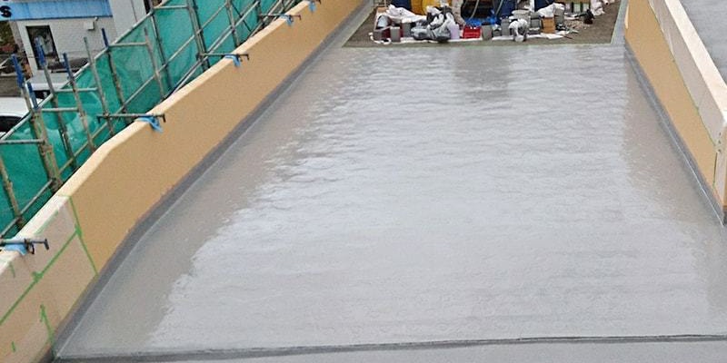 スロープ部分施工後