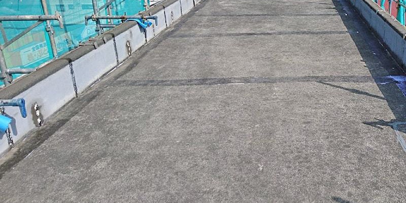 屋上部分施工前